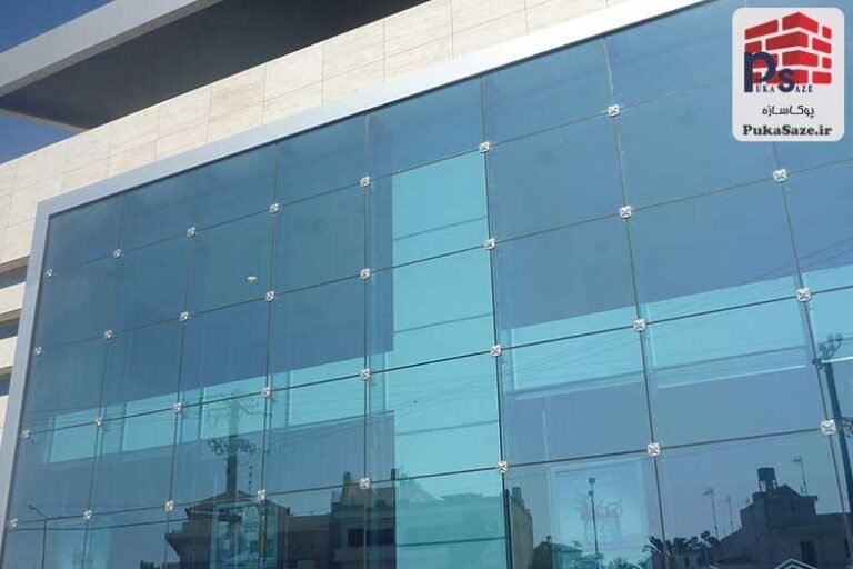 ارزیابی رفتار لرزه‌ای نماهای شیشه‌ای اسپایدری (نمای شیشه ای با اتصال نقطه‌ای)